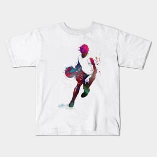 Basketball sport art #basketball Kids T-Shirt